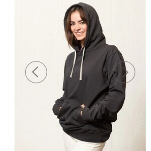 FARM FRESH ORGANIC BLACK Equator Coffees Pullover Hoodie size SMALL UNISEX